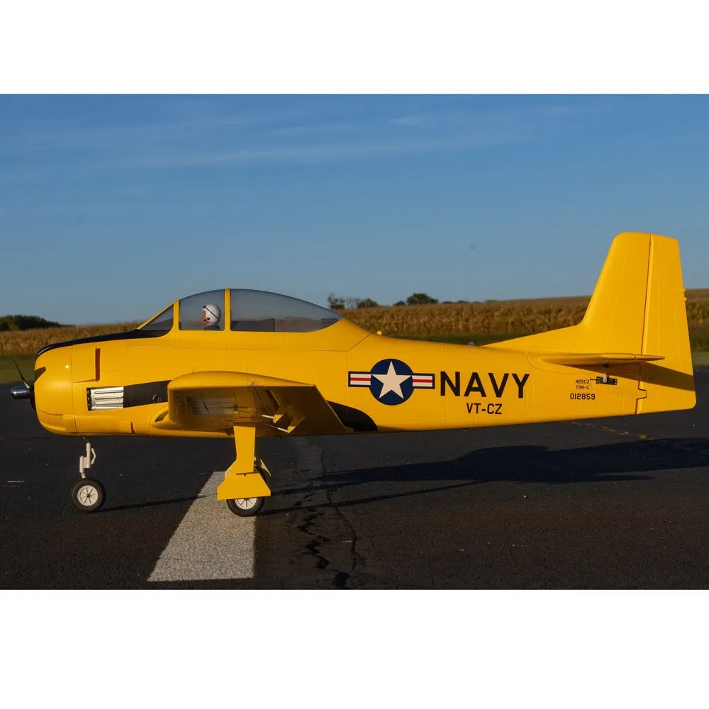 E-Flite Carbon Z T-28 Trojan 2.0m with SAFE and AS3X (BNF Basic) EFL013550