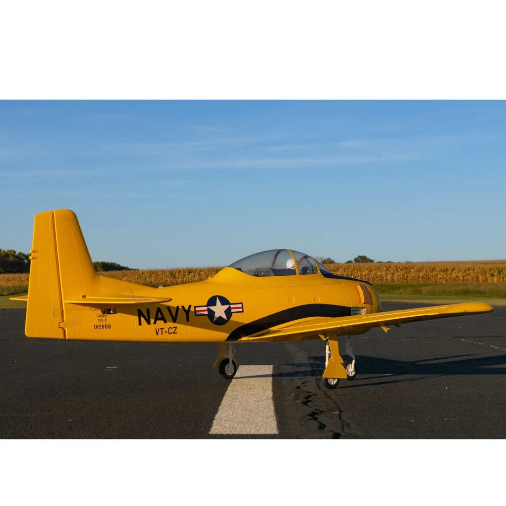 E-Flite Carbon Z T-28 Trojan 2.0m with SAFE and AS3X (BNF Basic) EFL013550