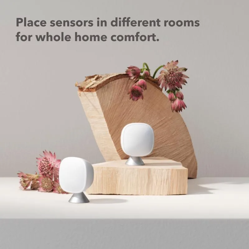 ecobee Heating and Cooling Touch Screen Smart-Enabled Thermostat Sensor