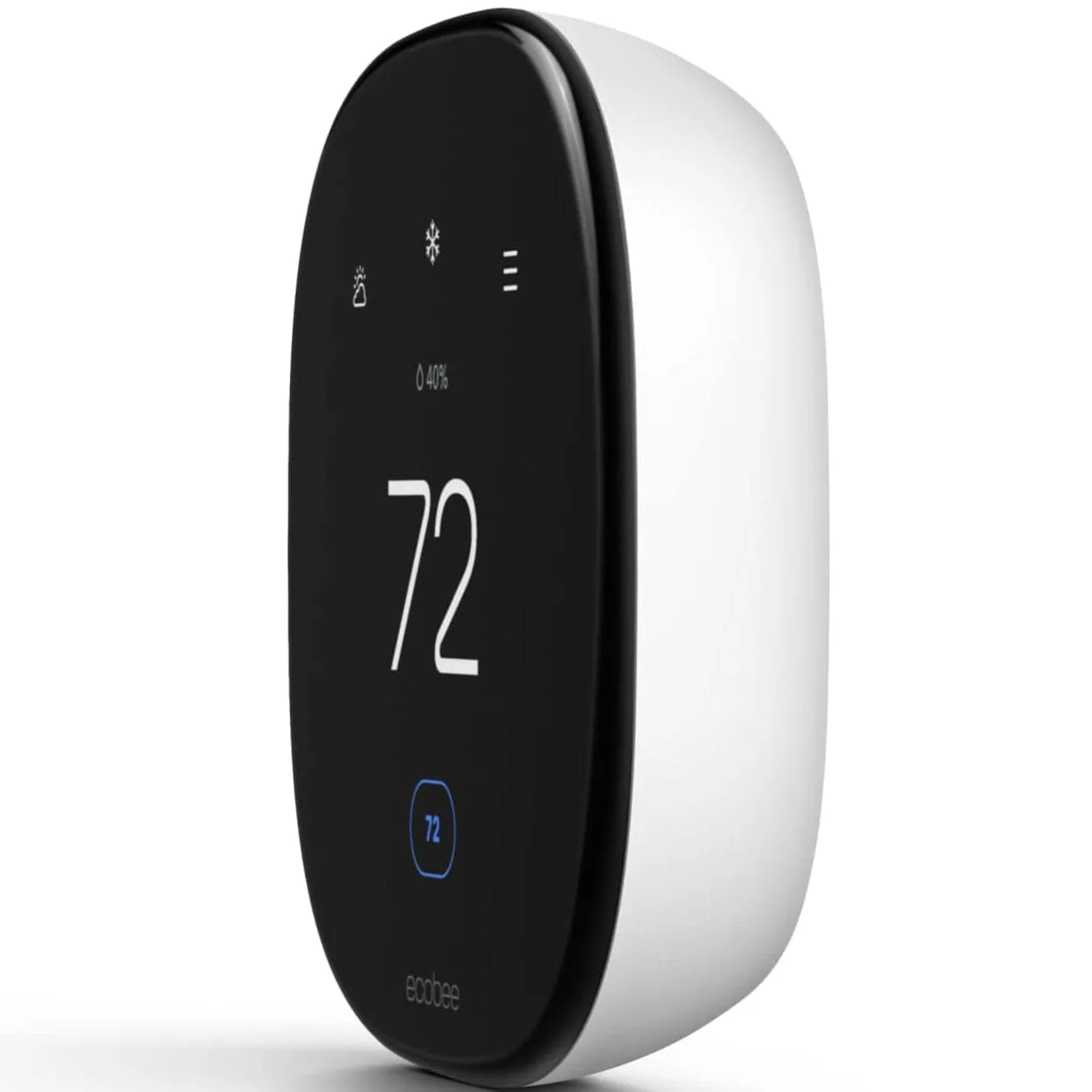 ecobee New Smart Thermostat Enhanced - Programmable Wifi Thermostat - Works with Siri, Alexa, Google Assistant - Energy Star Certified - Smart Home  (Refurbished)
