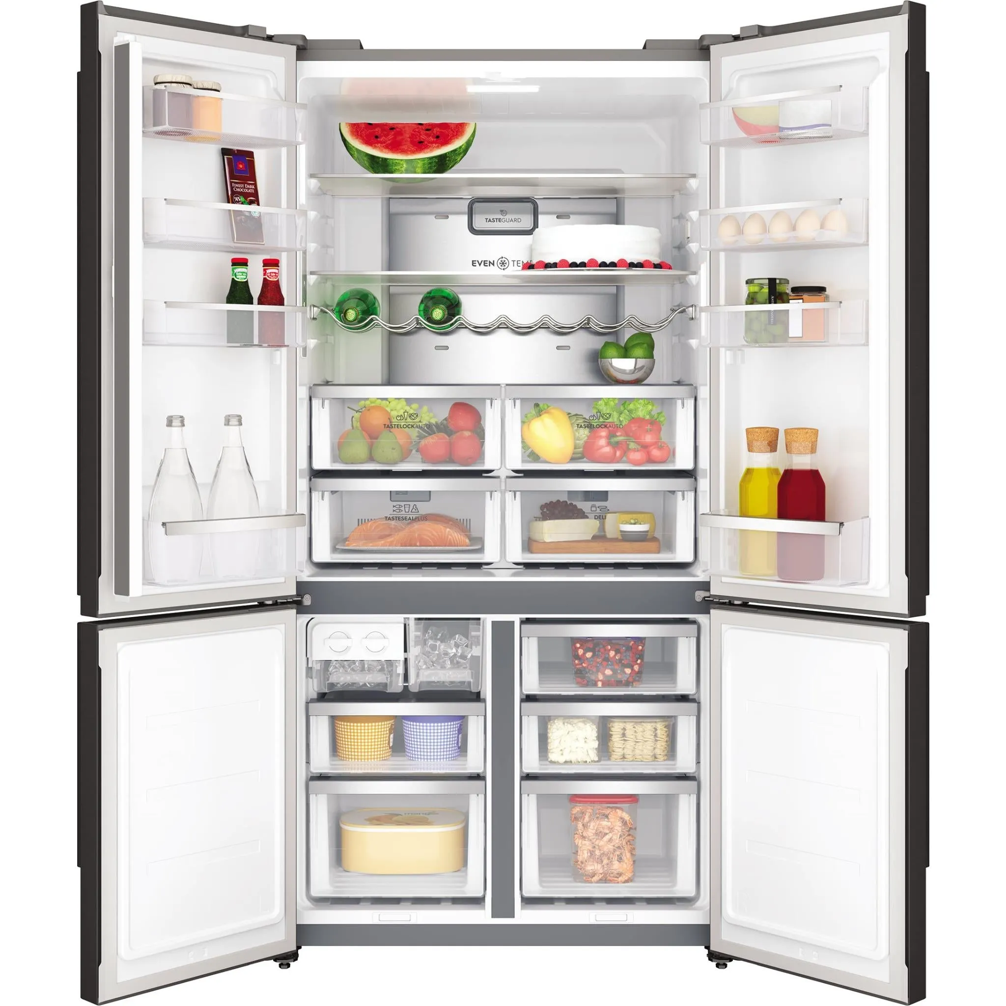 Electrolux EQE5607BA 562L UltimateTaste 700 French Door Fridge (Black)