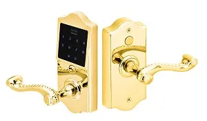 Emtek EmTouch Classic Keypad Leverset Storeroom/Gate Function - E4202