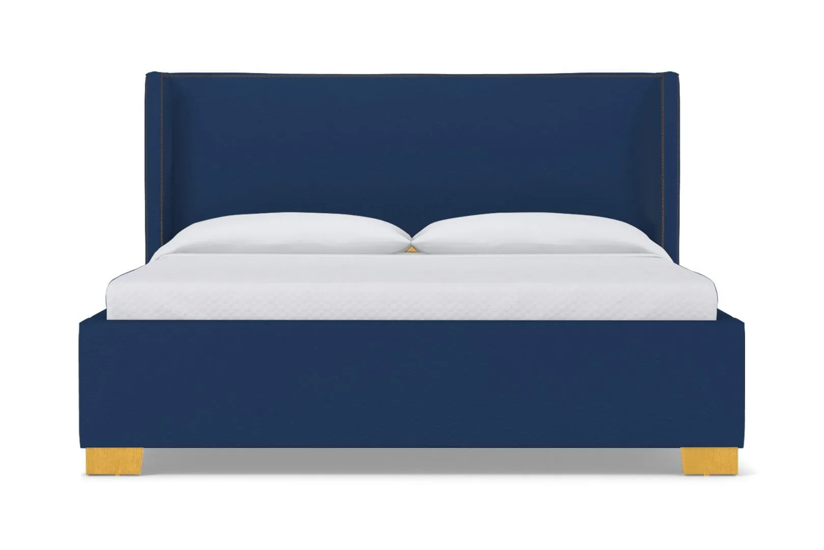 Everett Upholstered Bed :: Leg Finish: Natural / Size: California King