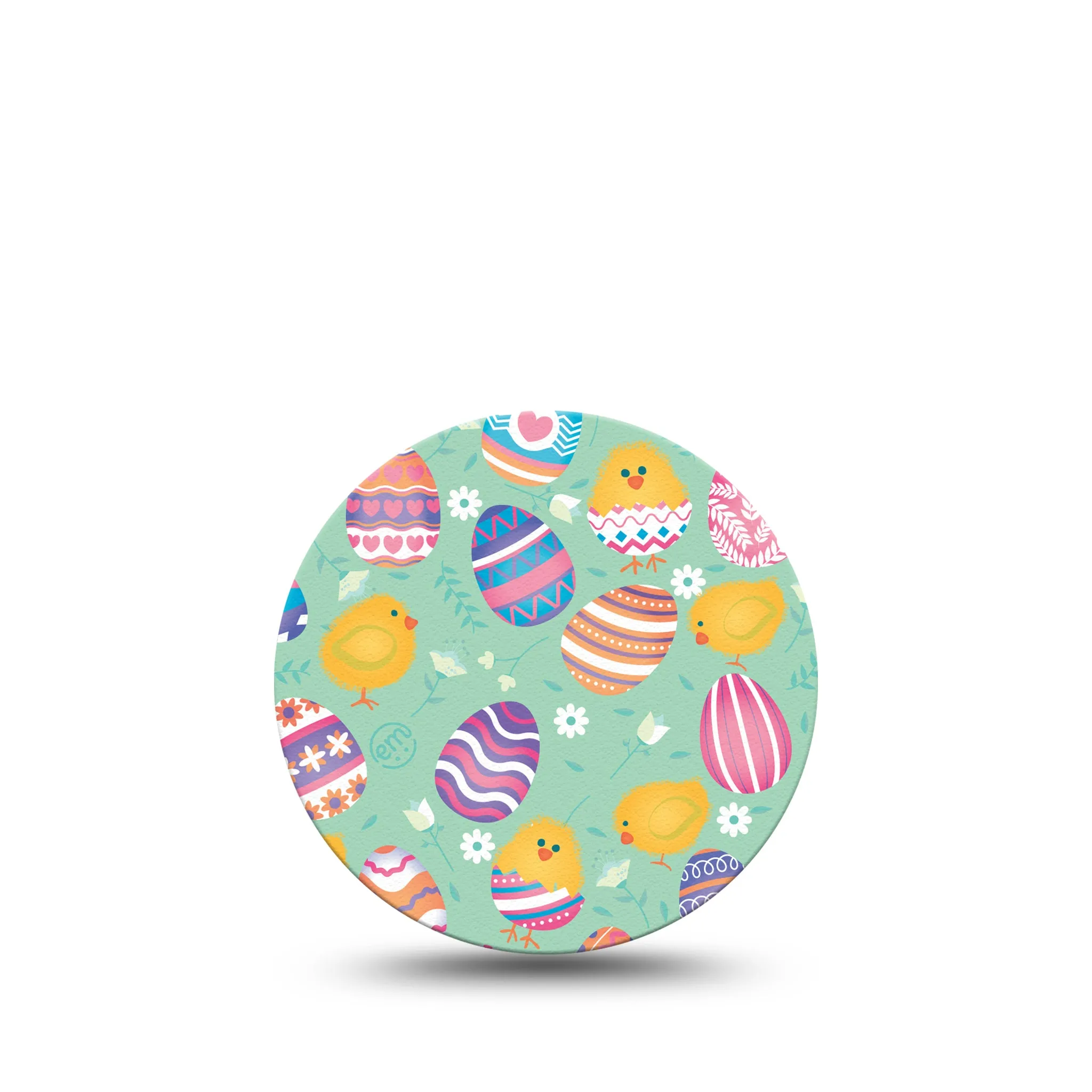 ExpressionMed OverPatch Spring Chicks Adhesive Patch Freestyle Libre 3