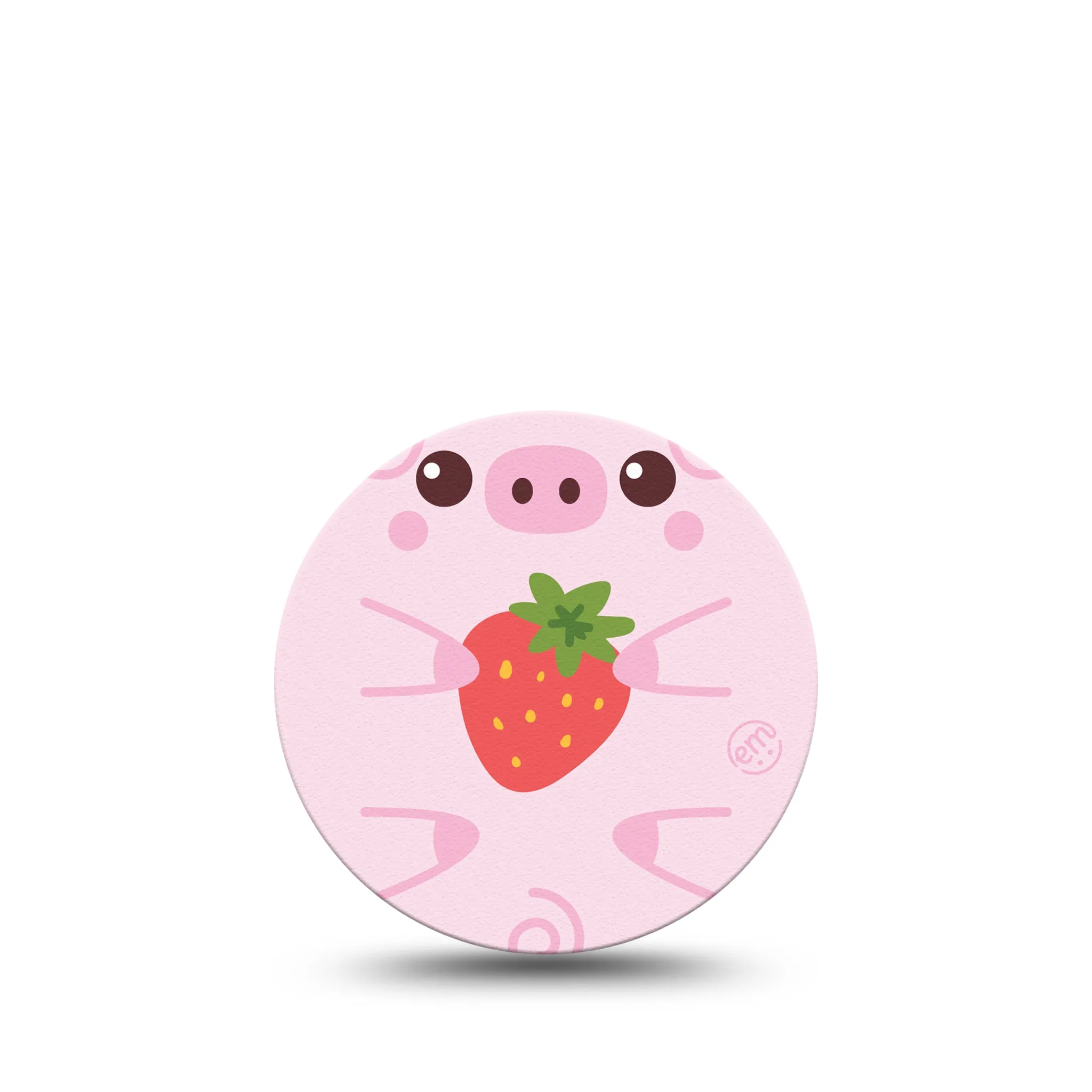 ExpressionMed OverPatch Strawberry Piglet Adhesive Patch Freestyle Libre 3