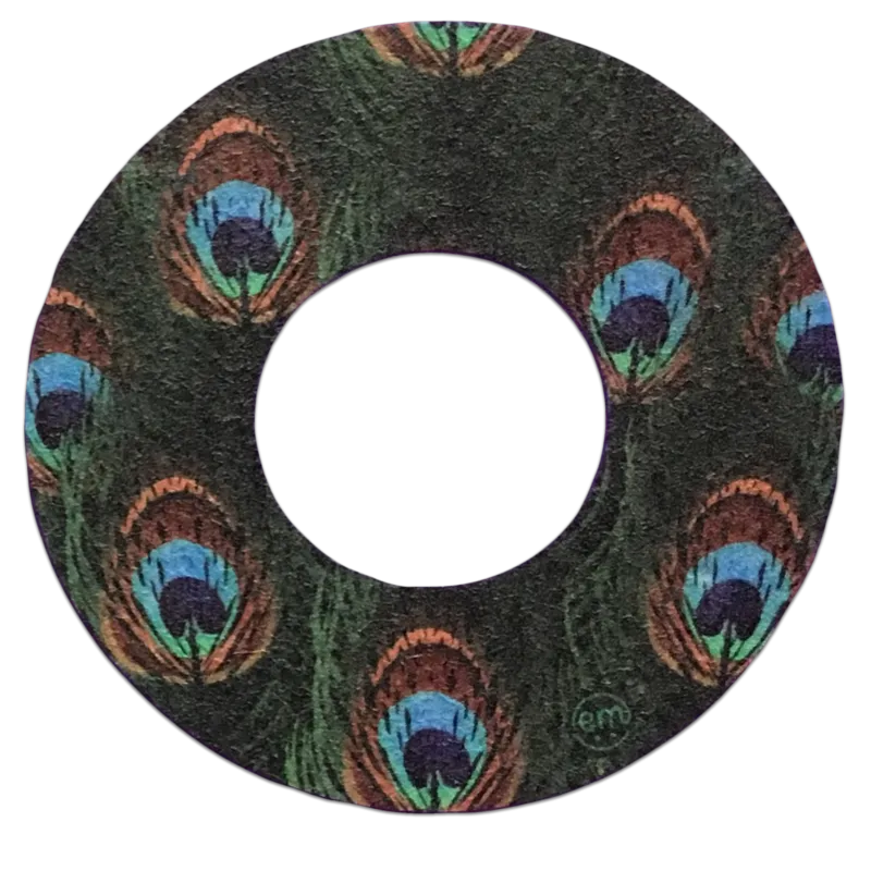 ExpressionMed Peacock Adhesive Patch Freestyle Libre 2