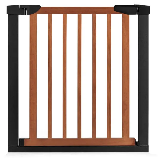 Extendable Safety Gate for Baby and Pet-Brown