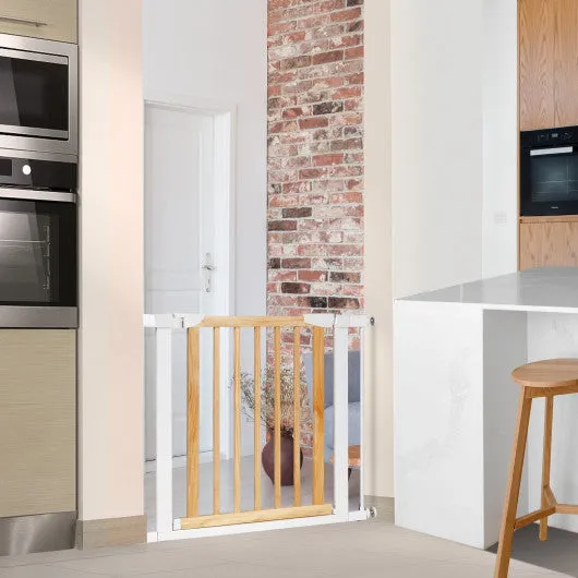 Extendable Safety Gate for Baby and Pet-Natural
