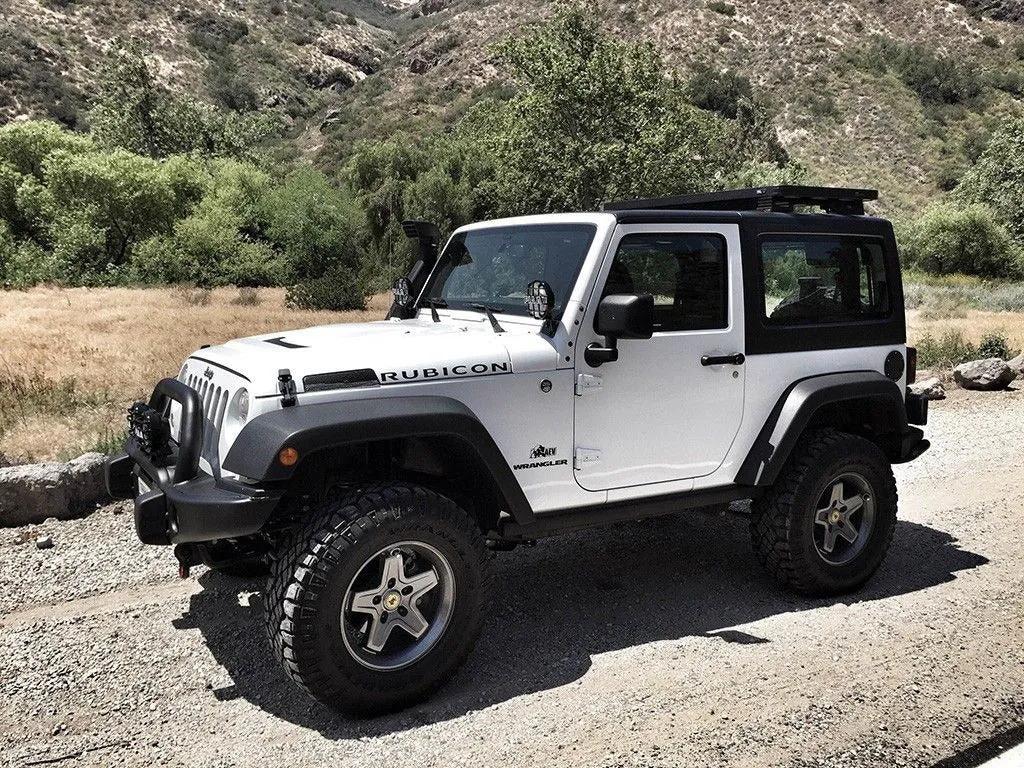 Front Runner 2 Door Slimline II 1/2 Extreme Roof Rack Kit For Wrangler (2007-2018)