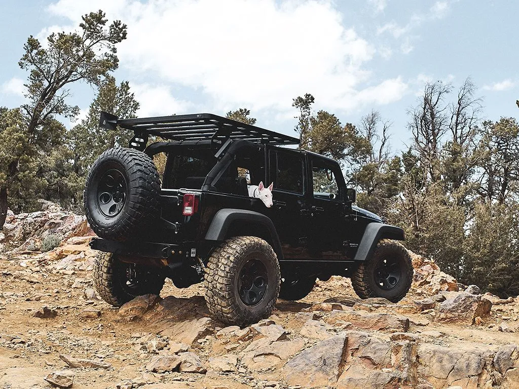 Front Runner Jeep Wrangler JK 4 Door (2007-2018) Extreme 1/2 Roof Rack Kit