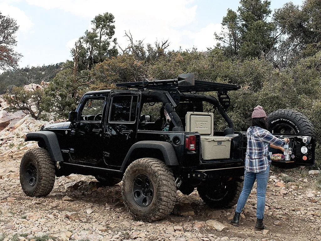 Front Runner Jeep Wrangler JK 4 Door (2007-2018) Extreme 1/2 Roof Rack Kit