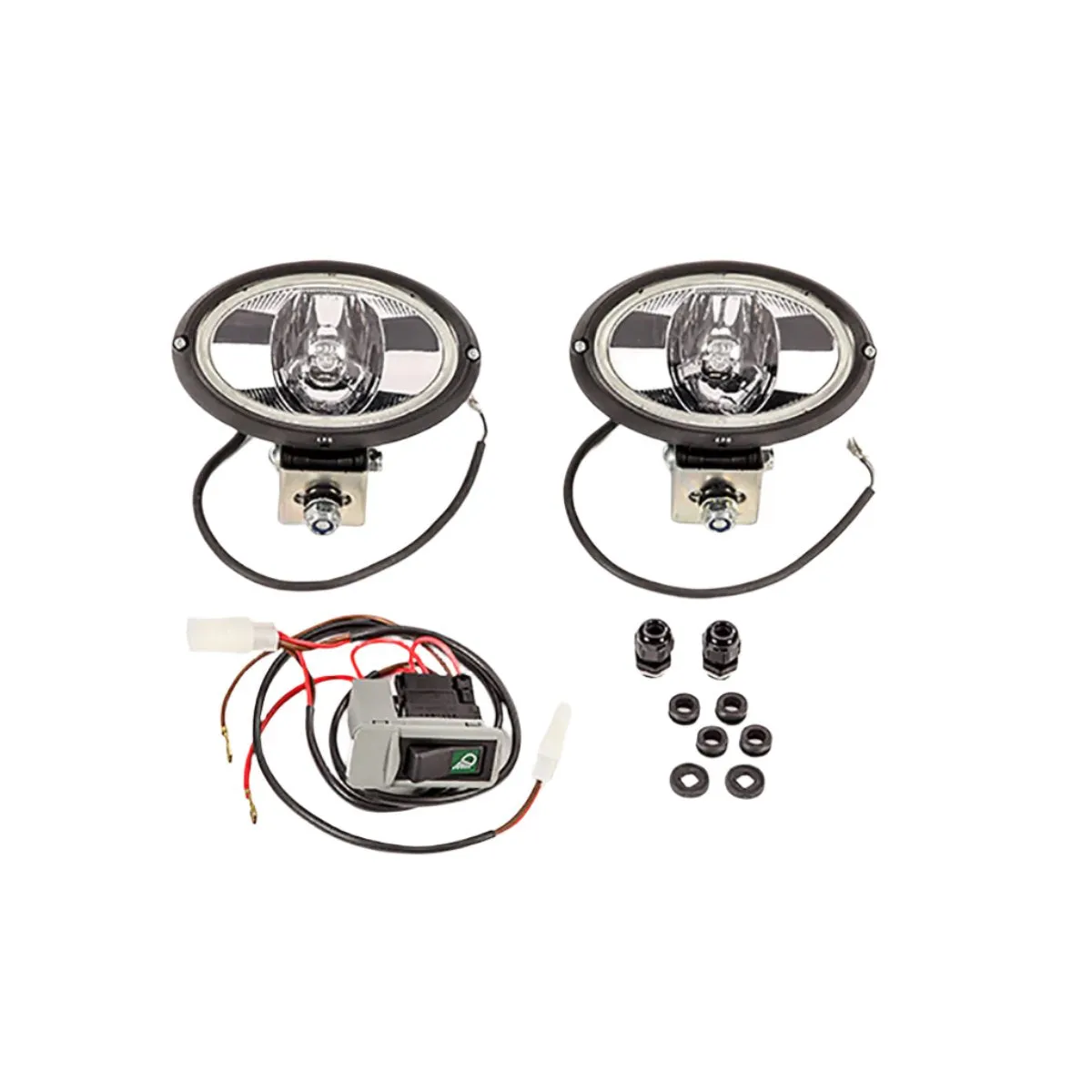 Front Work Light Kit for Deluxe Gator Cab