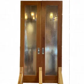 Glass Doors with Translucent Glass, without Jams