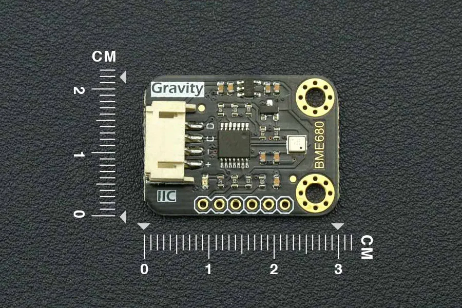 Gravity: I2C BME680 Environmental Sensor (VOC, Temperature, Humidity, Barometer)
