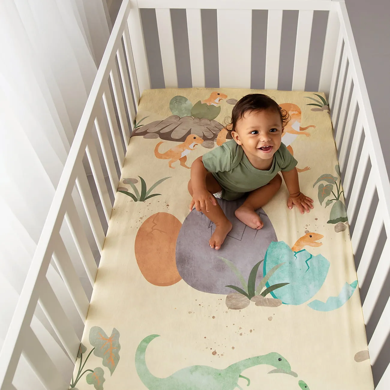 Hatchlings Standard Size Crib Sheet