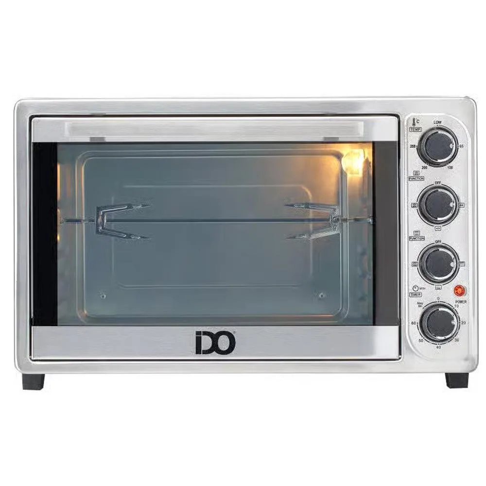 IDO Electric Toaster Oven With Grill TO50DG-SV 50L 2000W