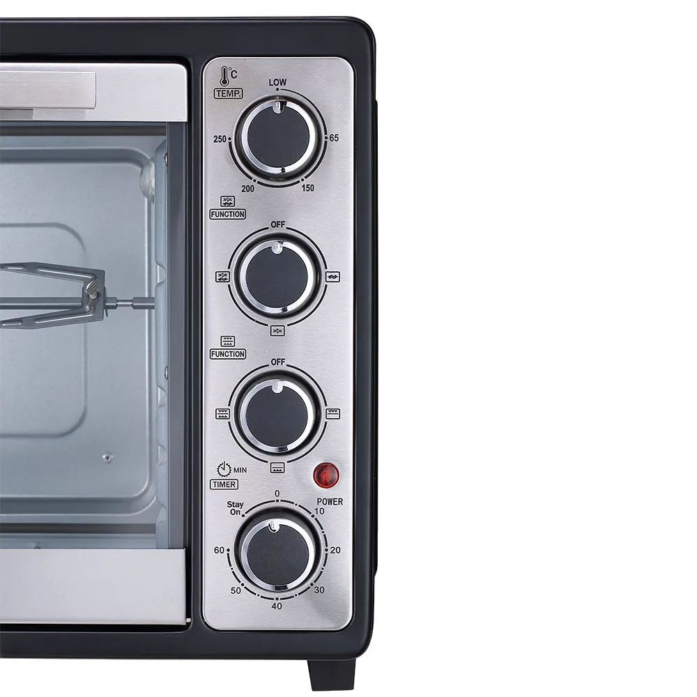 IDO Electric Toaster Oven With Grill TO50SG-BK 50L 2000W