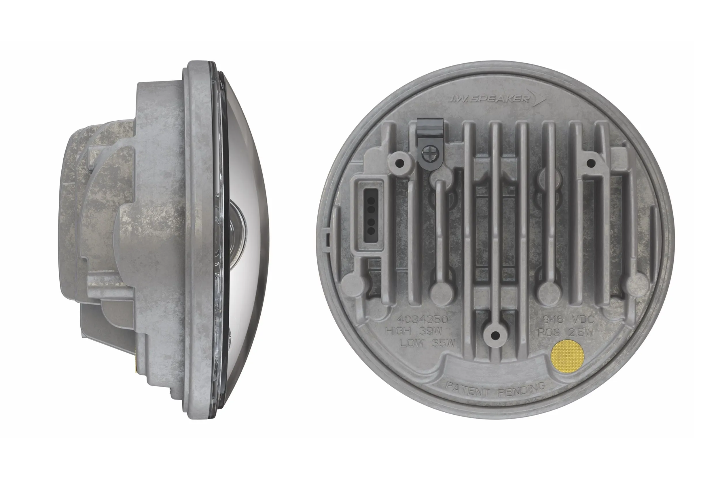 JW Speaker: 8690A2-12V LED Headlight (Chrome)