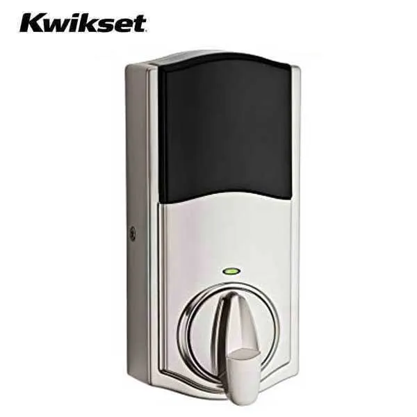 Kwikset - Smart Code  915TRL - Electronic Traditional Deadbolt - US15 - Satin Nickel