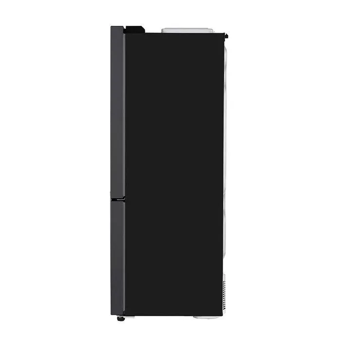 LG GC-B529NQCM 2 Doors Fridge 420L Trimless Tempered Glass Shelf Matte Black