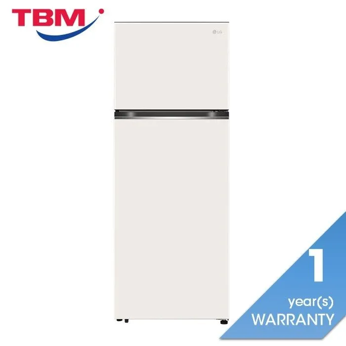 LG GN-B452PBFK 2 Doors Fridge 461L Smart Inverter Linear Cooling Nature Beige