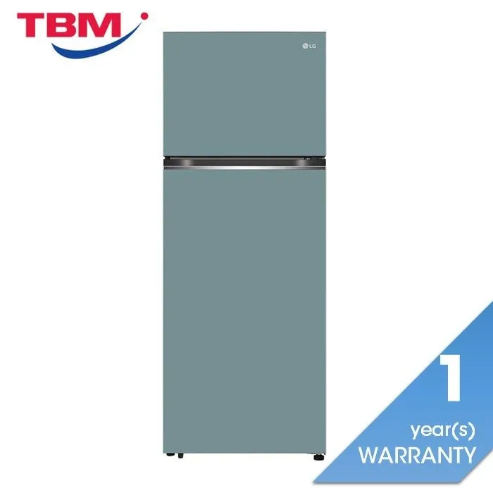 LG GN-B452PMFK 2 Doors Fridge 461L Smart Inverter Linear Cooling Nature Mint