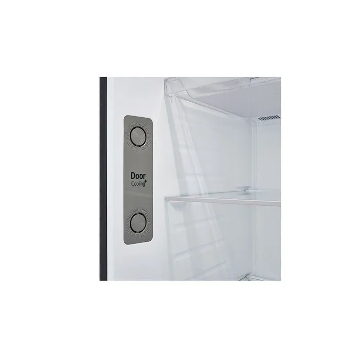 LG GN-B452PQBK 2 Doors Fridge 461L Smart Inverter Linear Cooling Matte Black