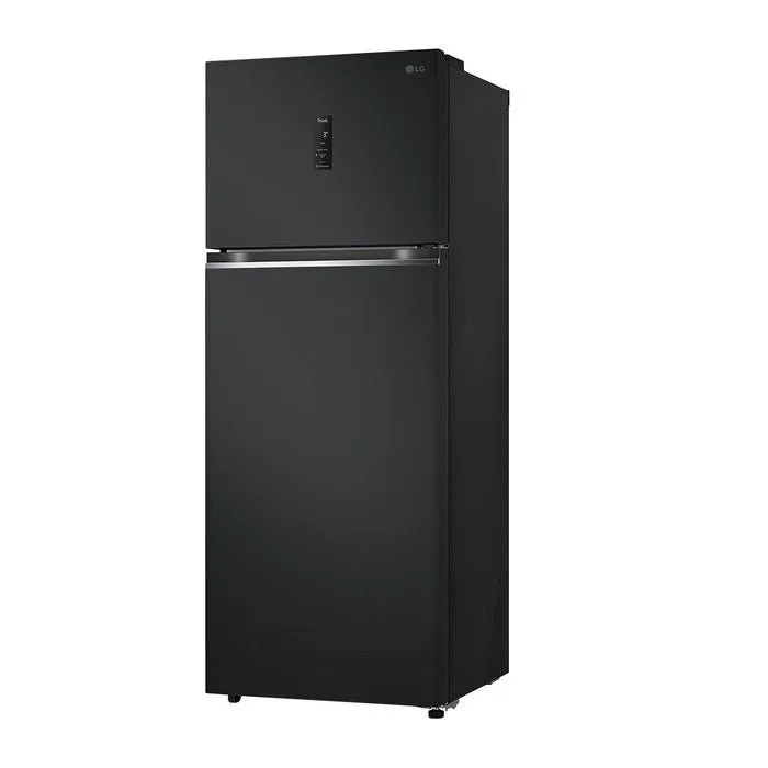 LG GN-B452PQBK 2 Doors Fridge 461L Smart Inverter Linear Cooling Matte Black