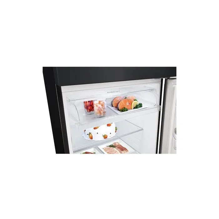 LG GN-B452PQBK 2 Doors Fridge 461L Smart Inverter Linear Cooling Matte Black
