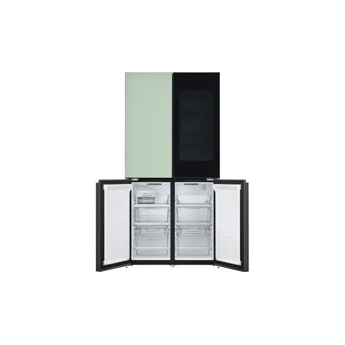 LG GR-A24FQSMB 4 Doors Fridge 617L Linear Inverter Green / Silver / White