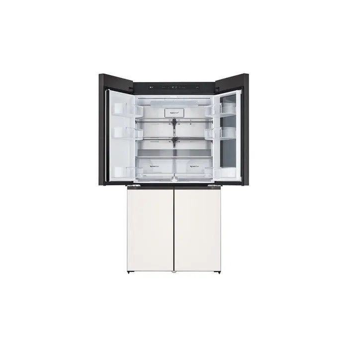 LG GR-A24FQSMB 4 Doors Fridge 617L Linear Inverter Green / Silver / White