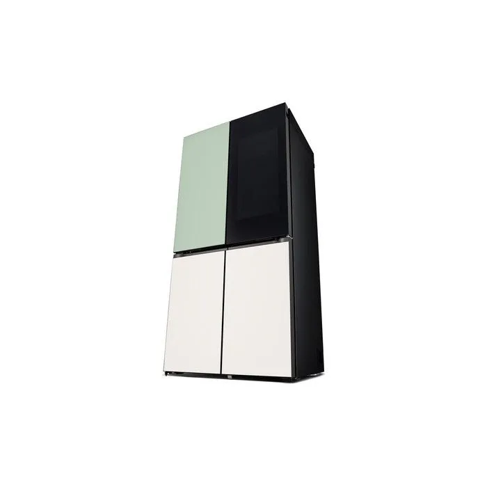 LG GR-A24FQSMB 4 Doors Fridge 617L Linear Inverter Green / Silver / White
