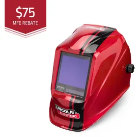Lincoln 3350 Viking™ Code Red® Welding Helmet K4034-4