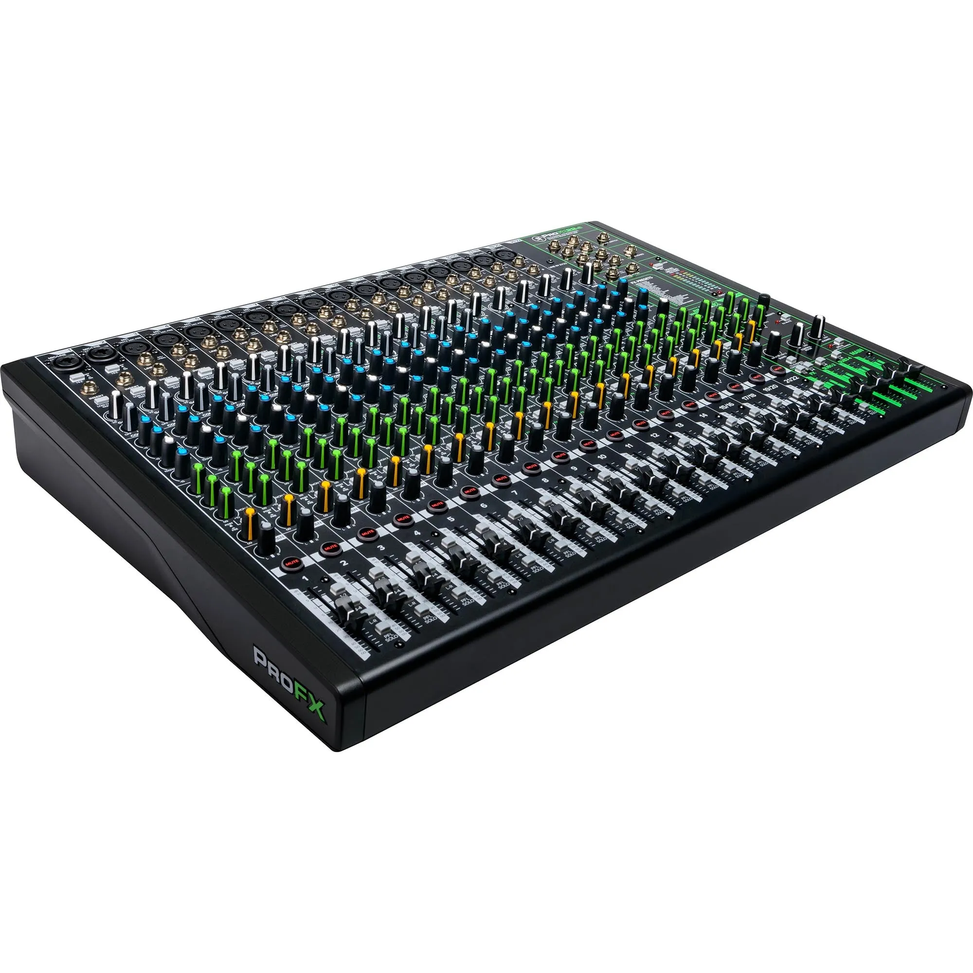 Mackie 22 Channel 4-Bus Professional Effects Mixer With USB