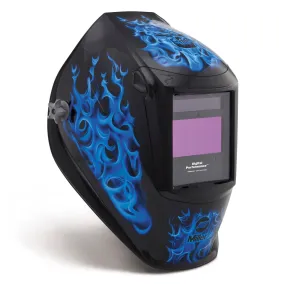 Miller Welding Helmet Digital Performance, Blue Rage 282001