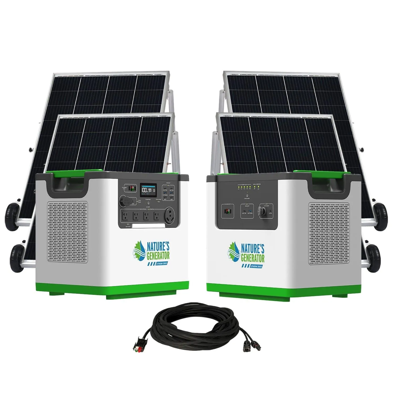 Nature's Generator Lithium 3600 Solar Generator