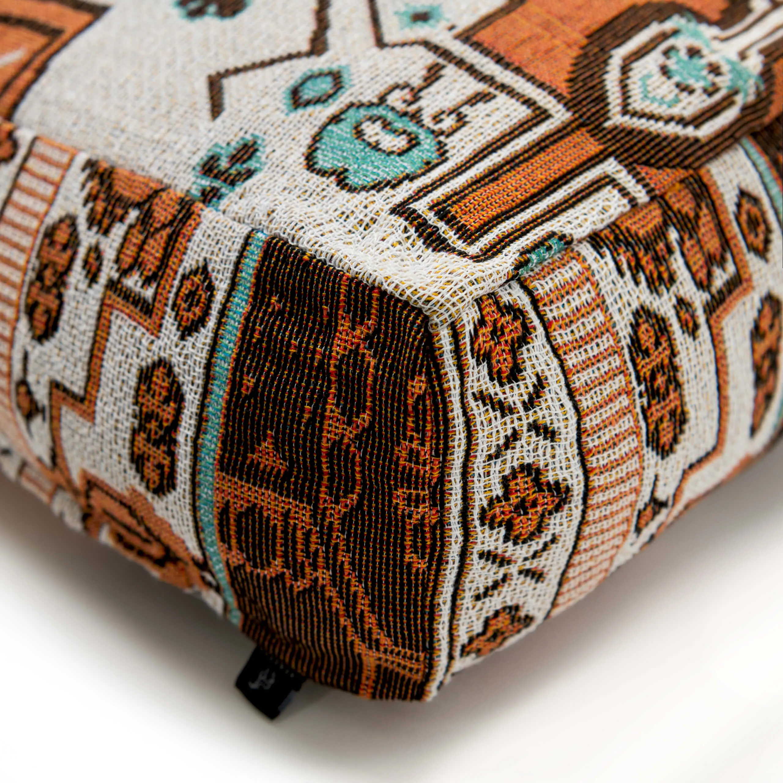 'Norwegian Wood' Woven Floor Cushion Cover