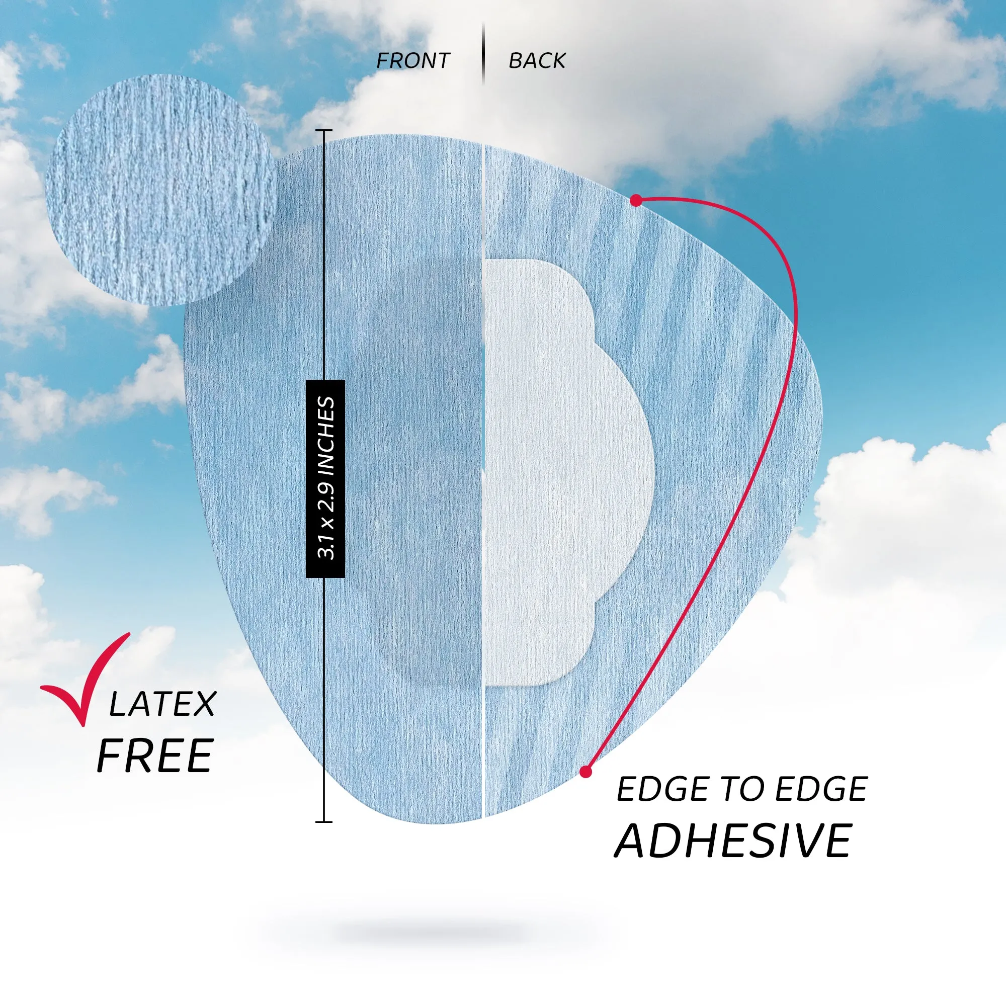 Not Just a Patch Air - Freestyle Libre/Dexcom G7/ Medtronic CGM - 20 Pack - Many Colours Available