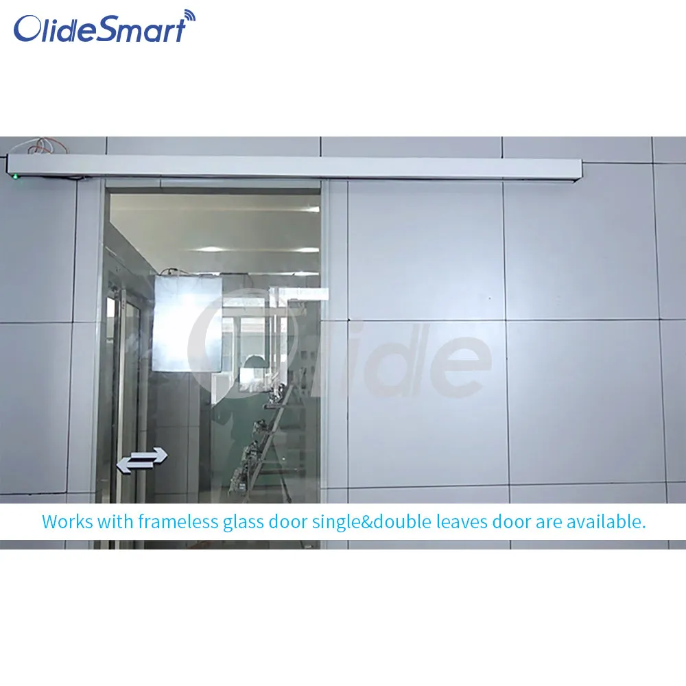 Olidesmart Residential Automatic Sliding Barn Door Operator, Factory Free Shipping