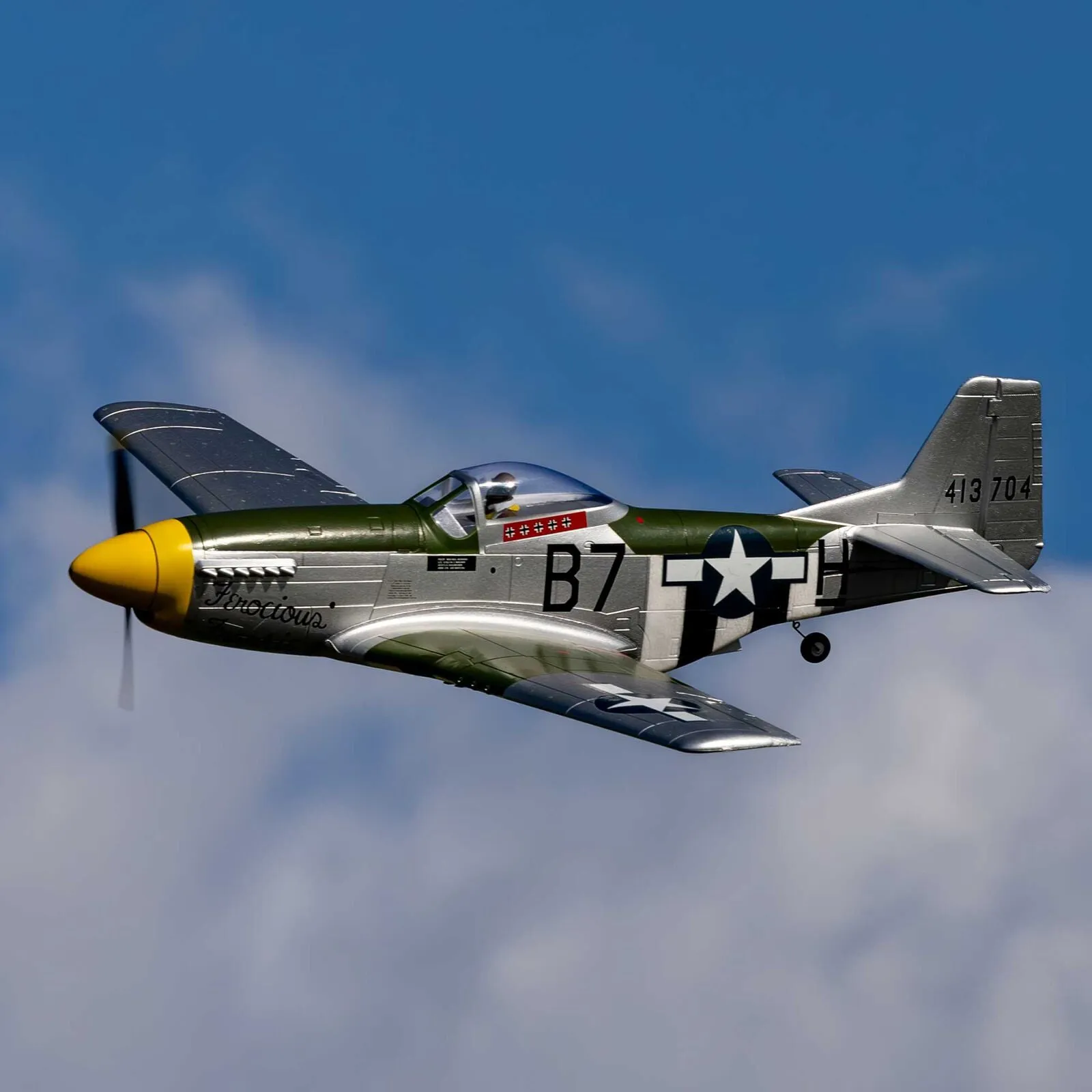 P-51D Mustang 1.0M BNF Basic with AS3X and SAFE Select
