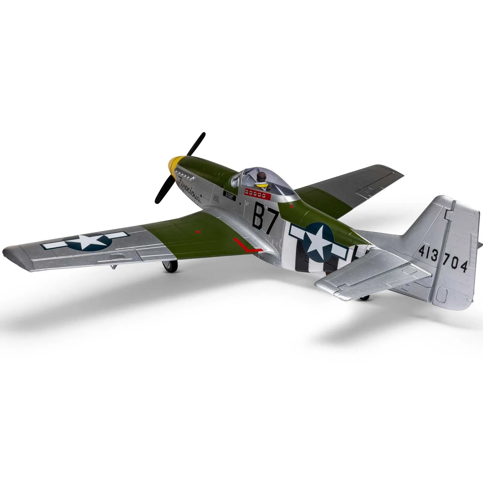 P-51D Mustang 1.0M BNF Basic with AS3X and SAFE Select