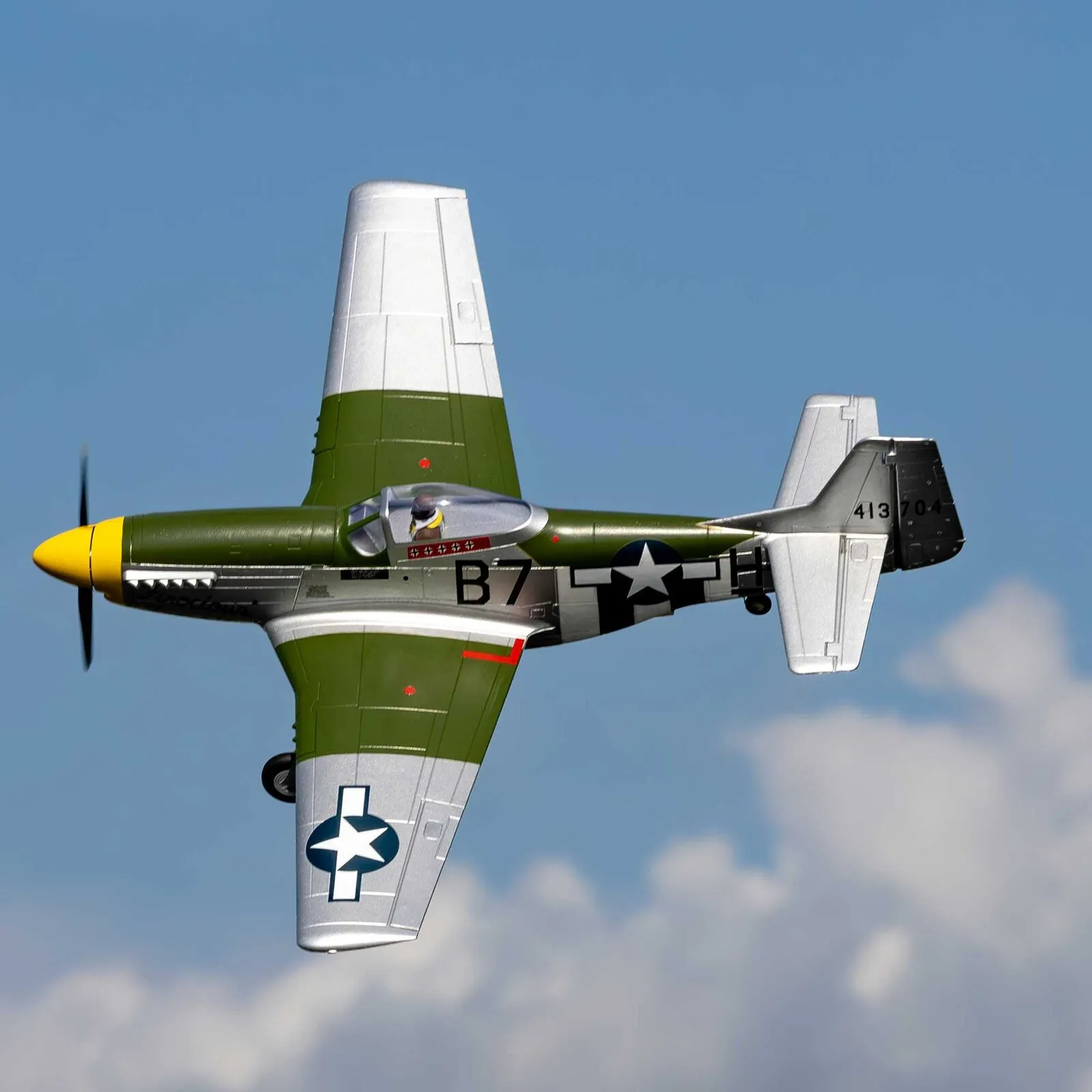 P-51D Mustang 1.0M BNF Basic with AS3X and SAFE Select