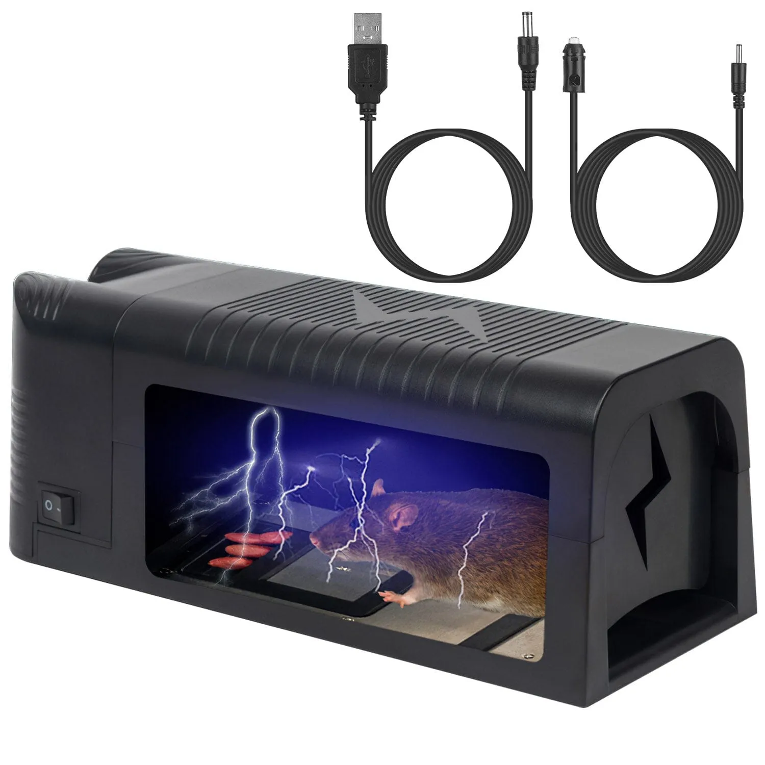 Pest Control Rechargeable Shock Mice Killer with 1800V High Voltage