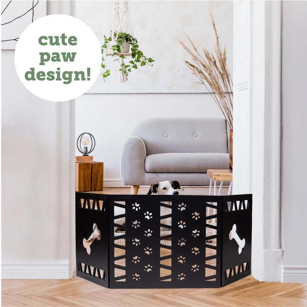 Pet Gate - Black Paw Décor