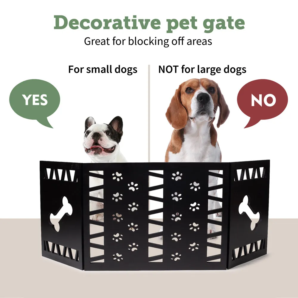 Pet Gate - Black Paw Décor
