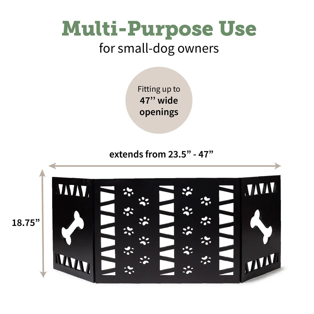 Pet Gate - Black Paw Décor