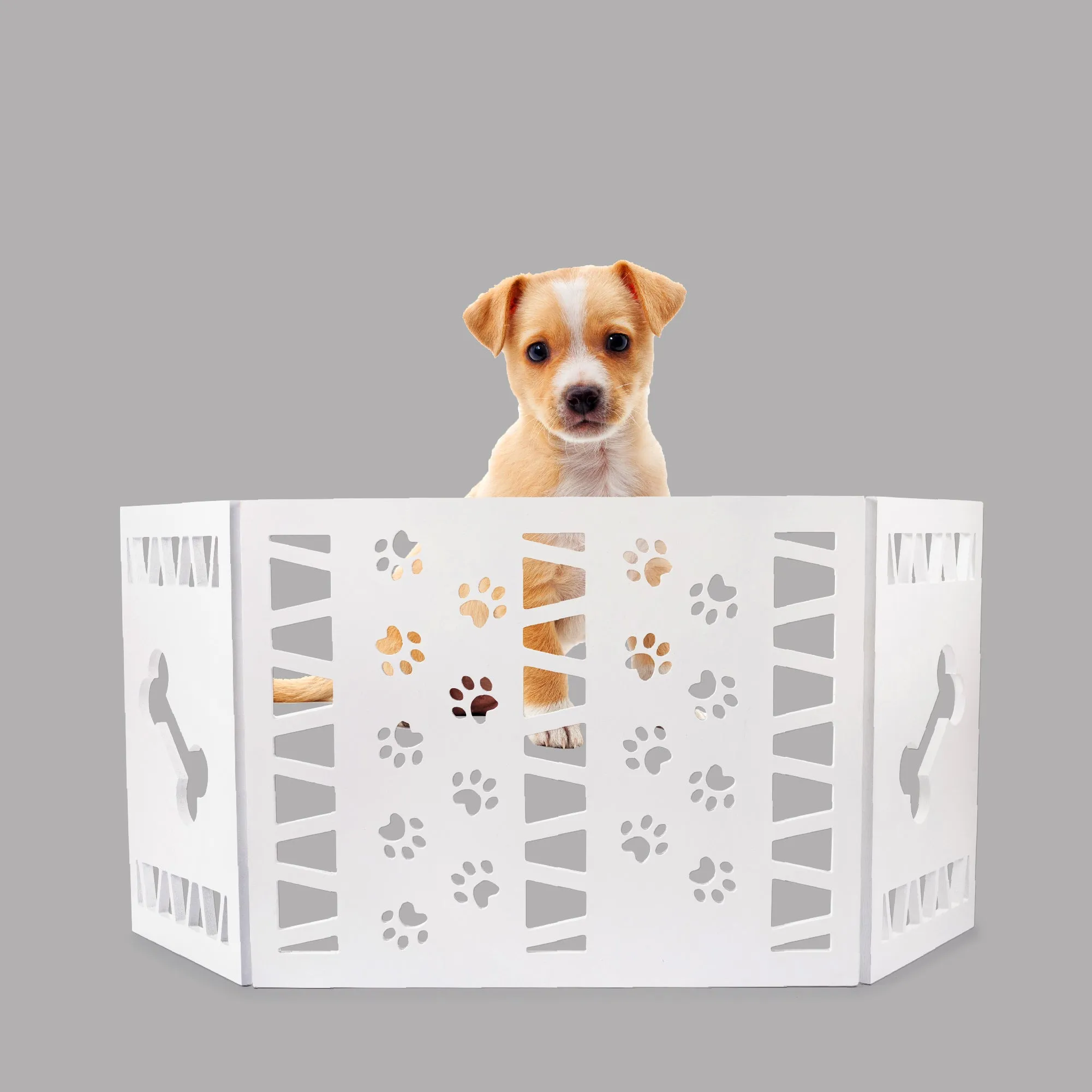 Pet Gate - White Paw Décor
