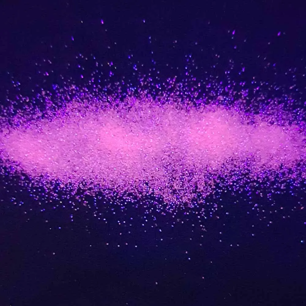 Pink Glitter (Fine Iridescent UV Glitter) - Pink Cadillac