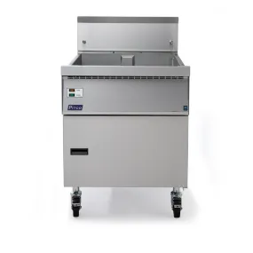 Pitco 57 - 87 lb Flat Bottom Floor Fryer Natural Gas 120,000 BTU