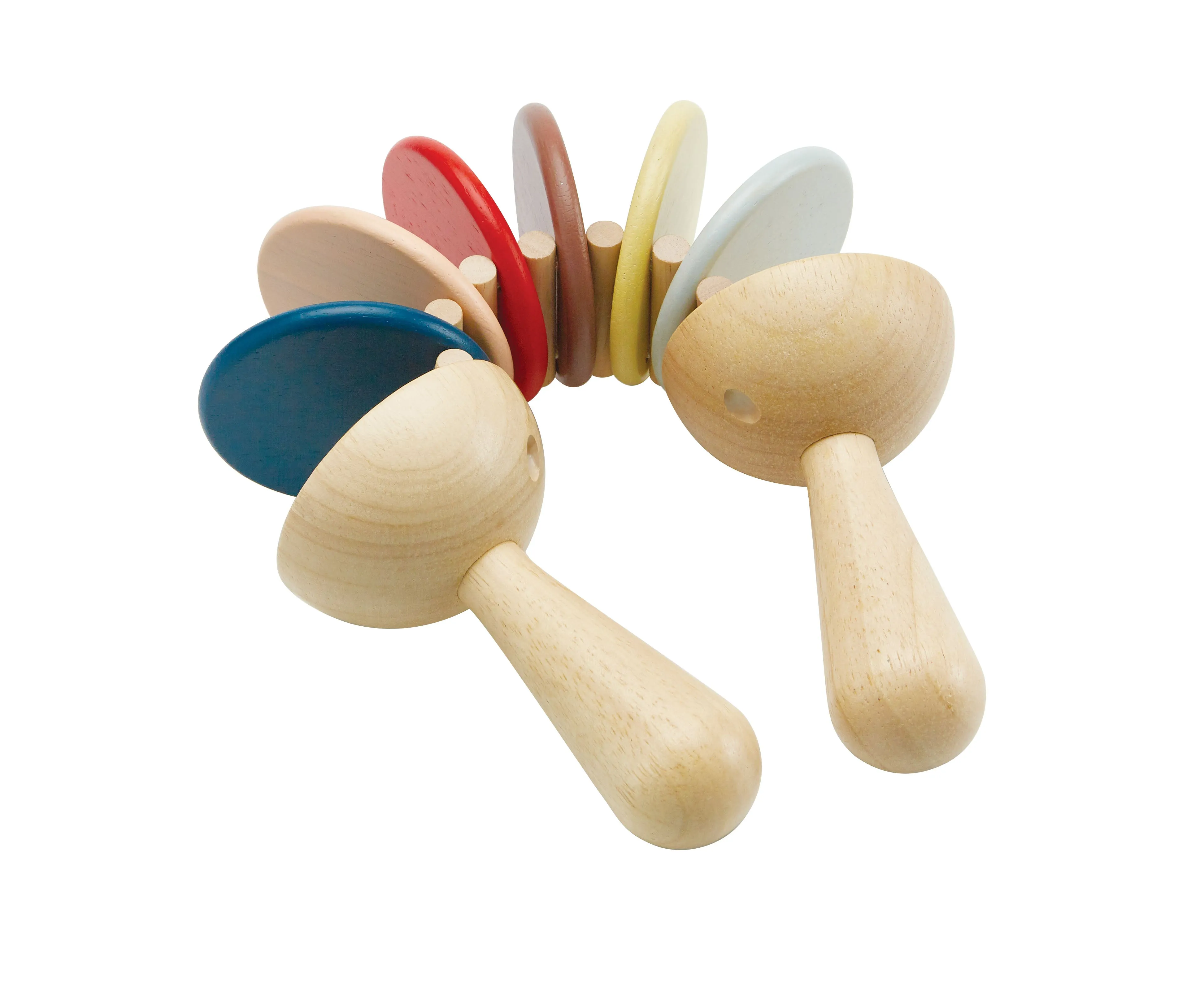 Plan Toys Clatter Instrument - Orchard Colourway